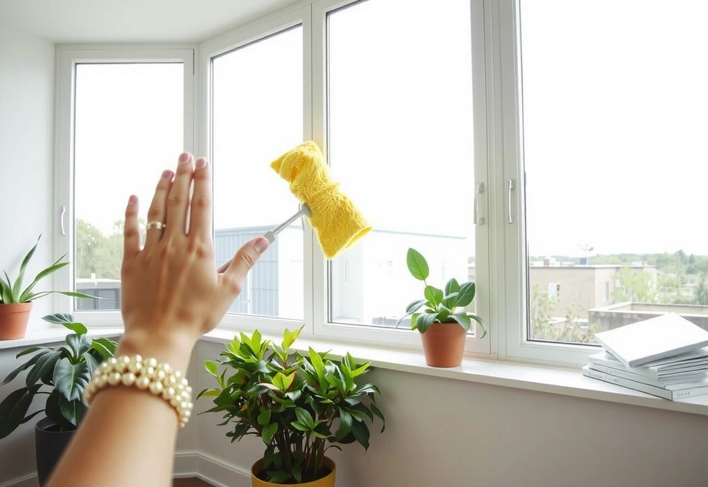 Curățenie de primăvară într-o casă modernă