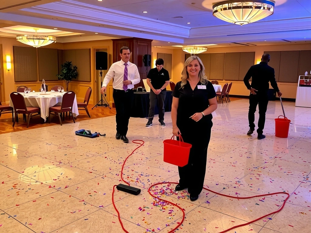 Curățenie după eveniment