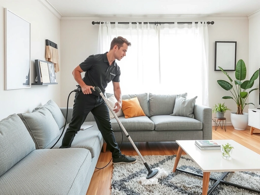 Curățenie profesională canapea