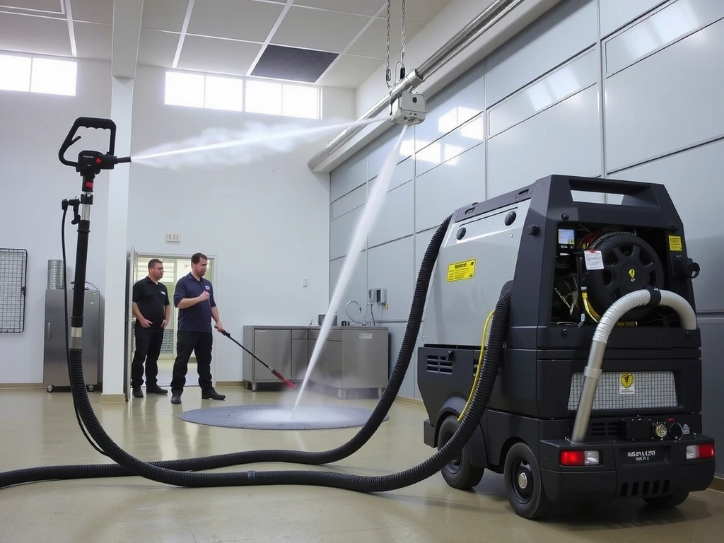Echipamente specializate pentru curățenie profundă
